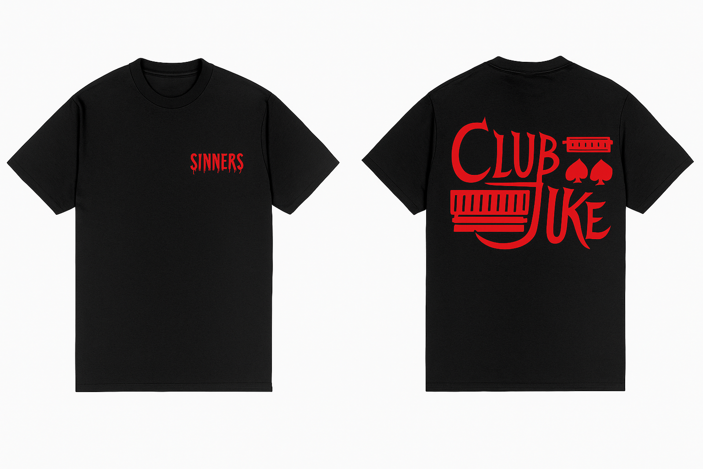 SINNERS COLLECTION: Club Juke T-Shirt (Pre-Order)